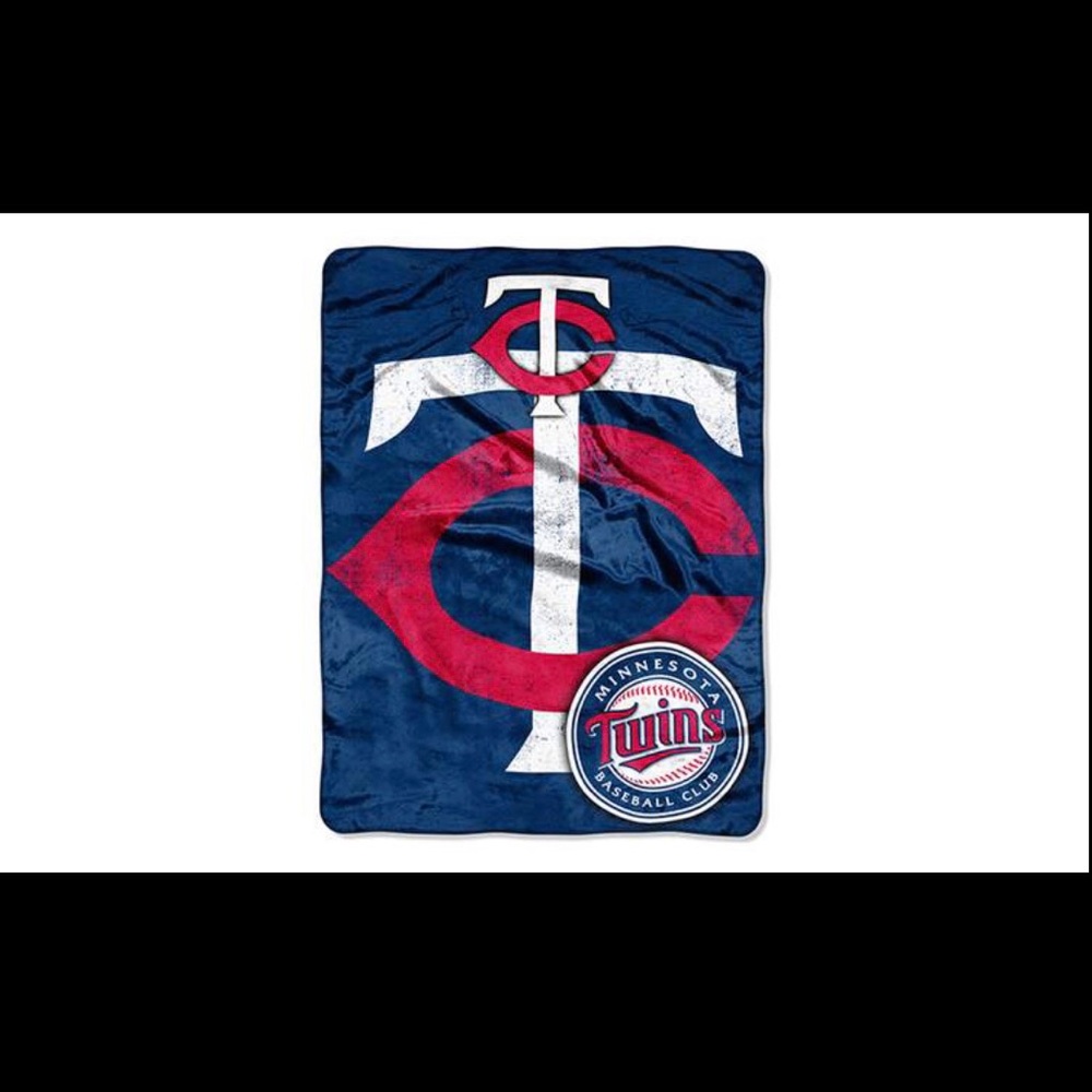 MLB Minnesota Twins Micro Raschel Throw